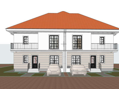 Case tip duplex de vânzare într-un cartier nou din Săcălaz